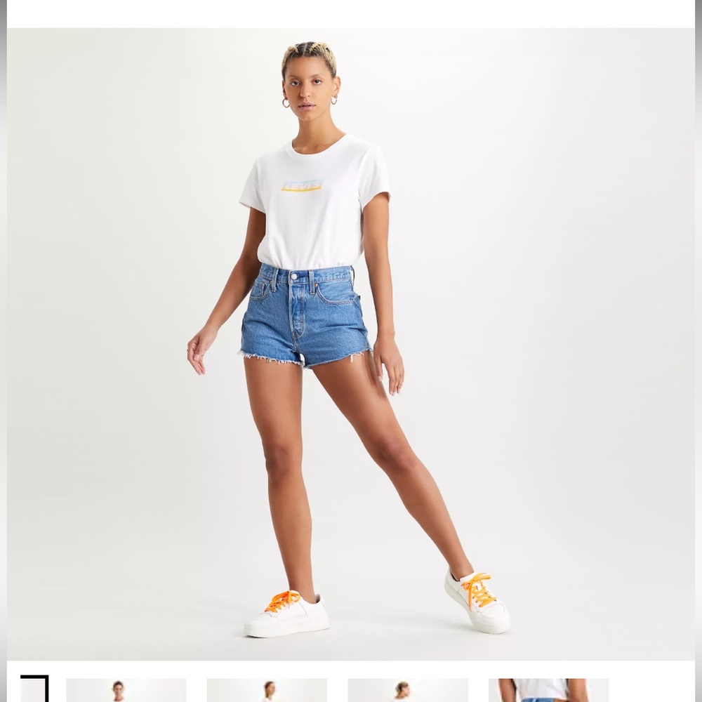 Levi’s High Waisted Mom Shorts